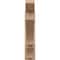 Ekena Millwork 5 1/2-in W x 26-in D x 26-in H Balboa Slat Rough Cedar Woodgrain TimberThane Outlooker, Primed Tan OUTUR055X26X26BOA24RCPR - alternate 5